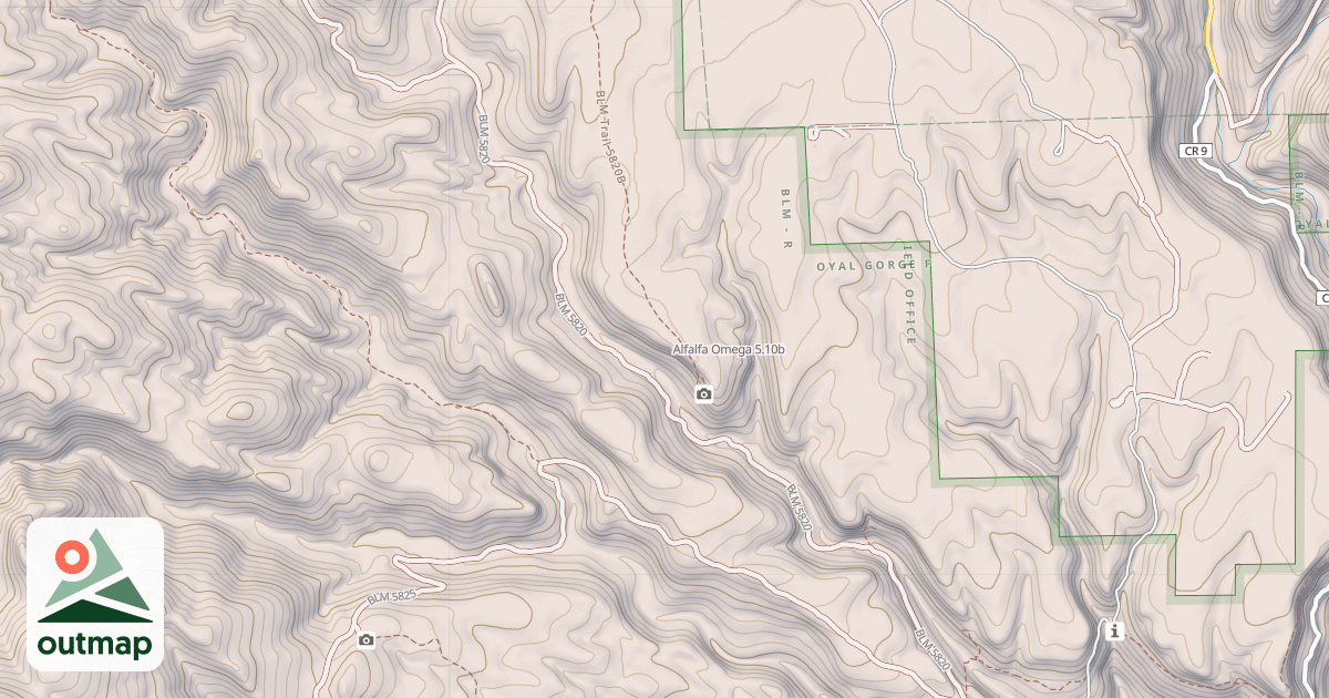 Map of Alfalfa Omega