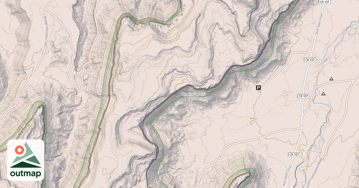 Map of Break a Leg