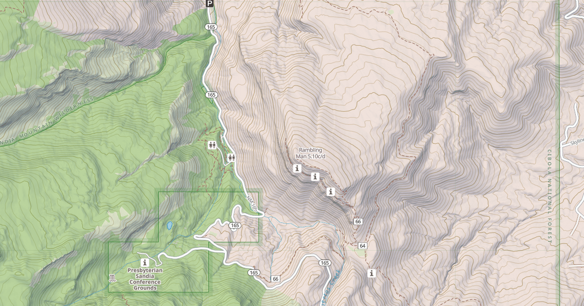 Map preview of Rambling Man