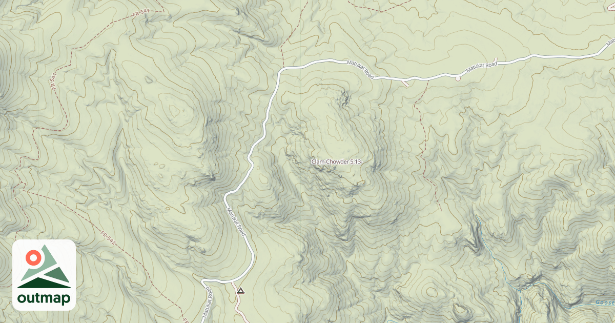 Map of Clam Chowder