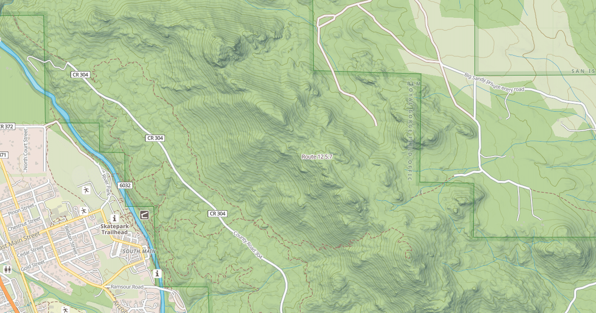 Map preview of Route 12