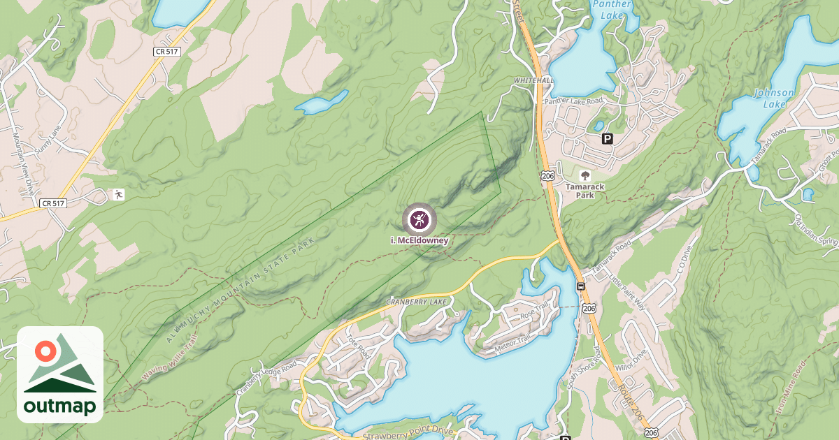Map of i. McEldowney