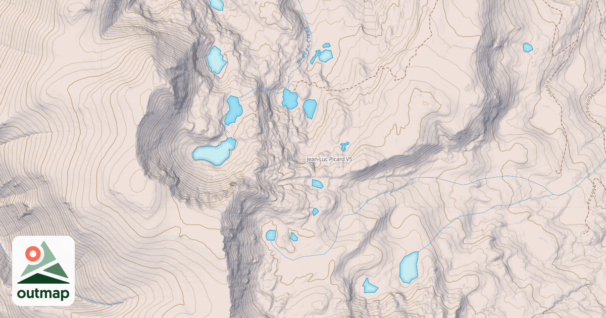 Map of Jean-Luc Picard