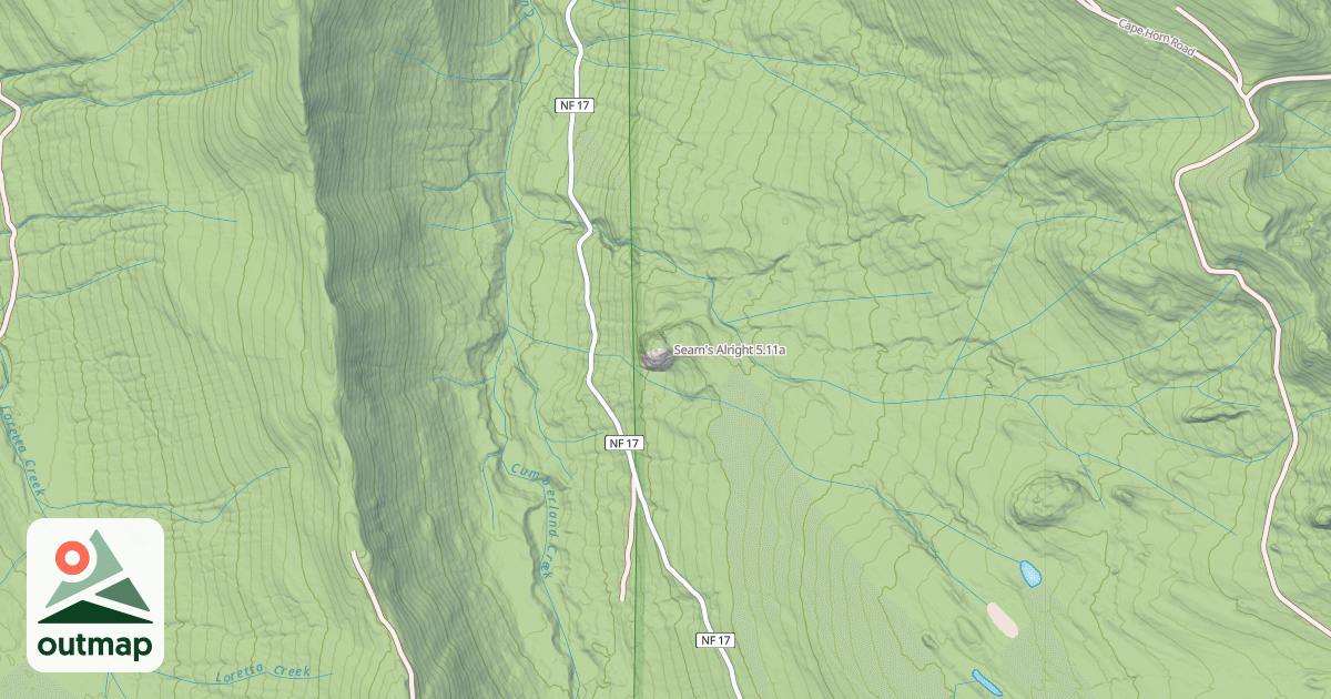 Map of Seam's Alright