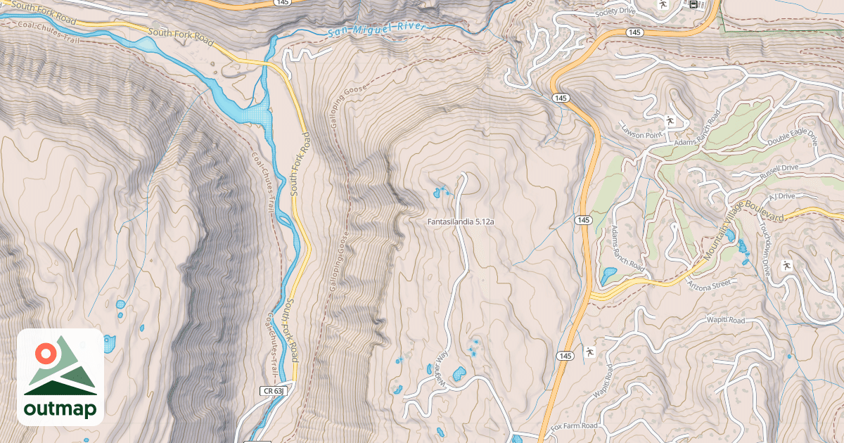 Map of Fantasilandia