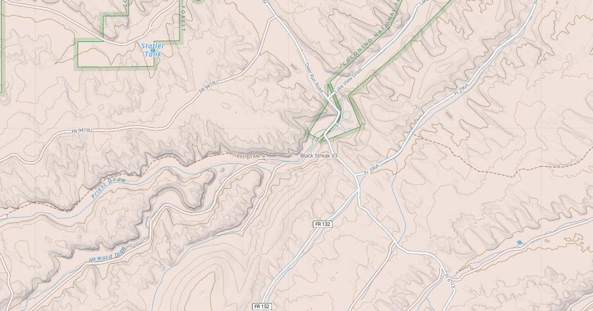 Map preview of Black Streak