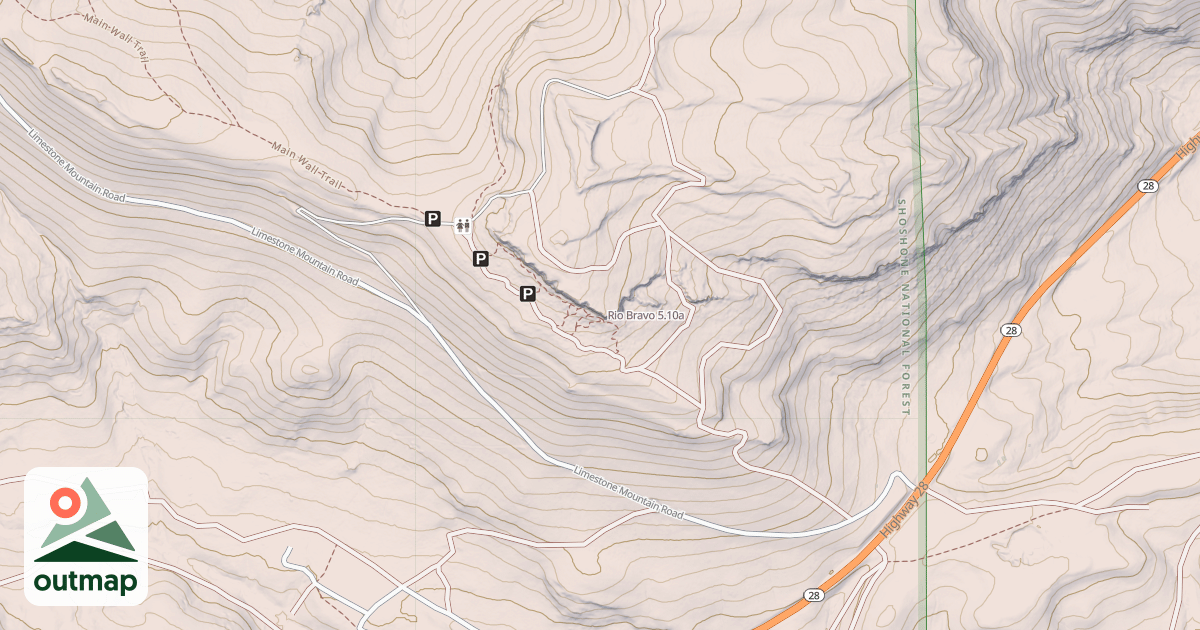 Map of Rio Bravo