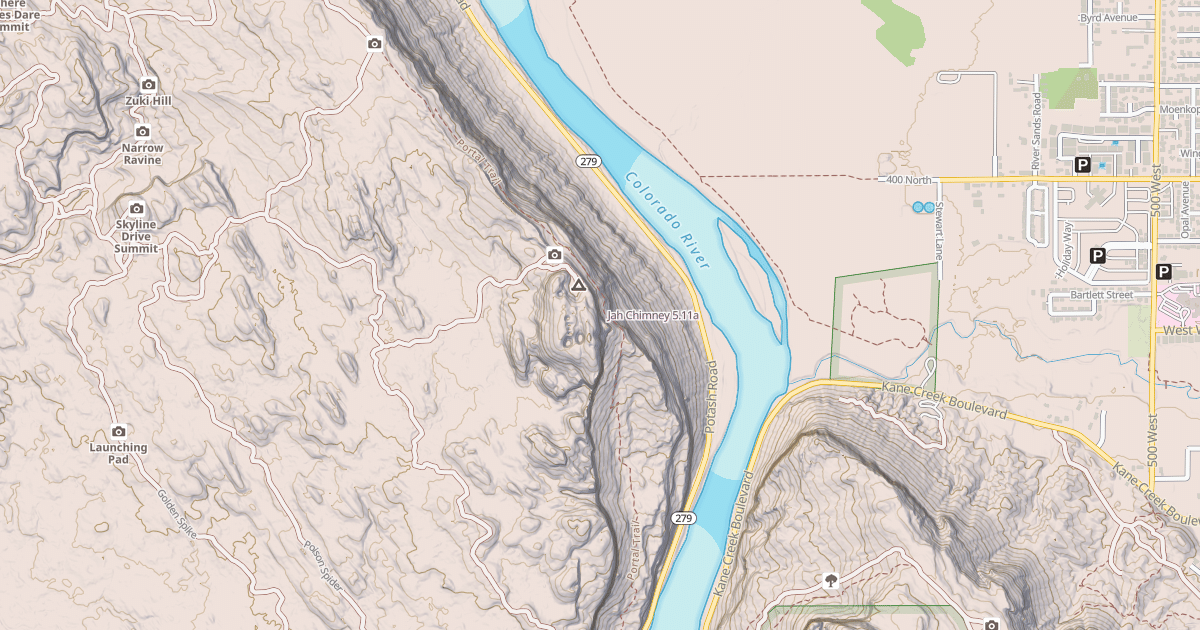 Map preview of Jah Chimney