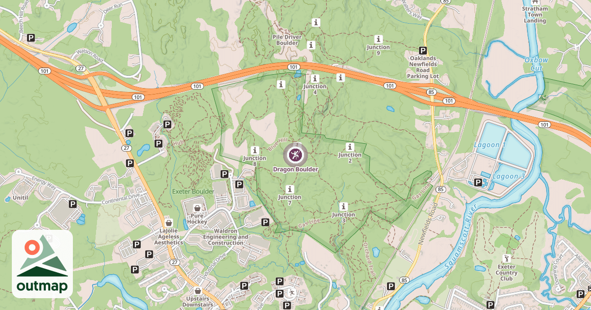 Map of Dragon Boulder
