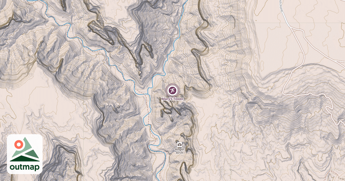 Map of Mary’s Tower
