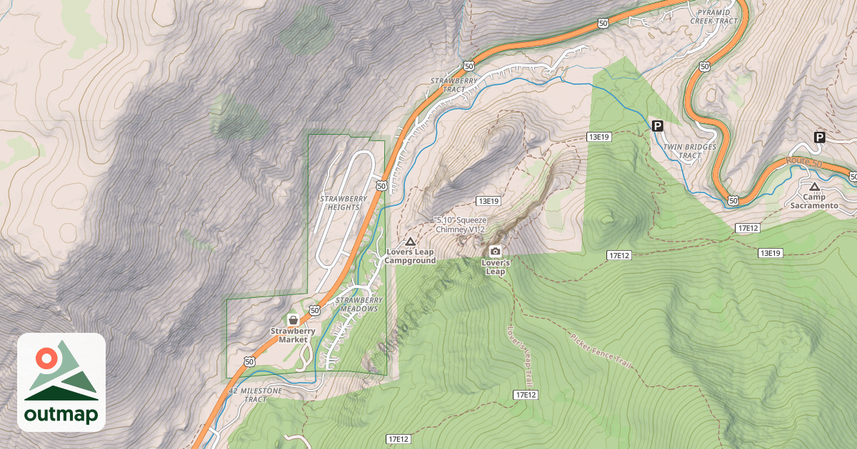 Map of "5.10" Squeeze Chimney