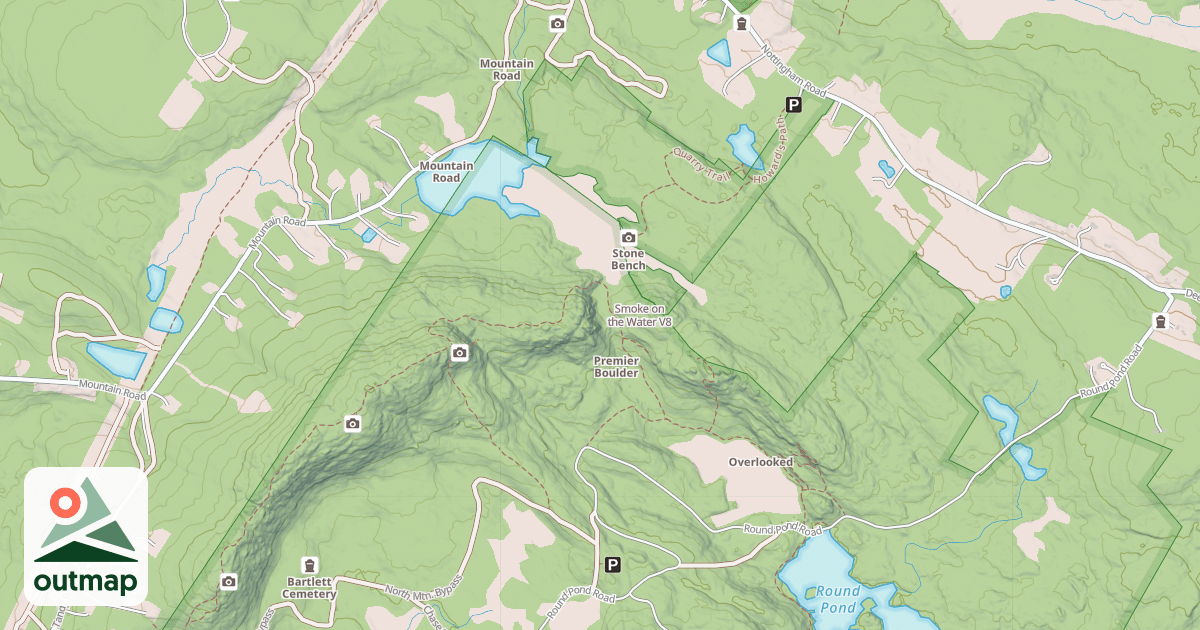 Map of Smoke on the Water