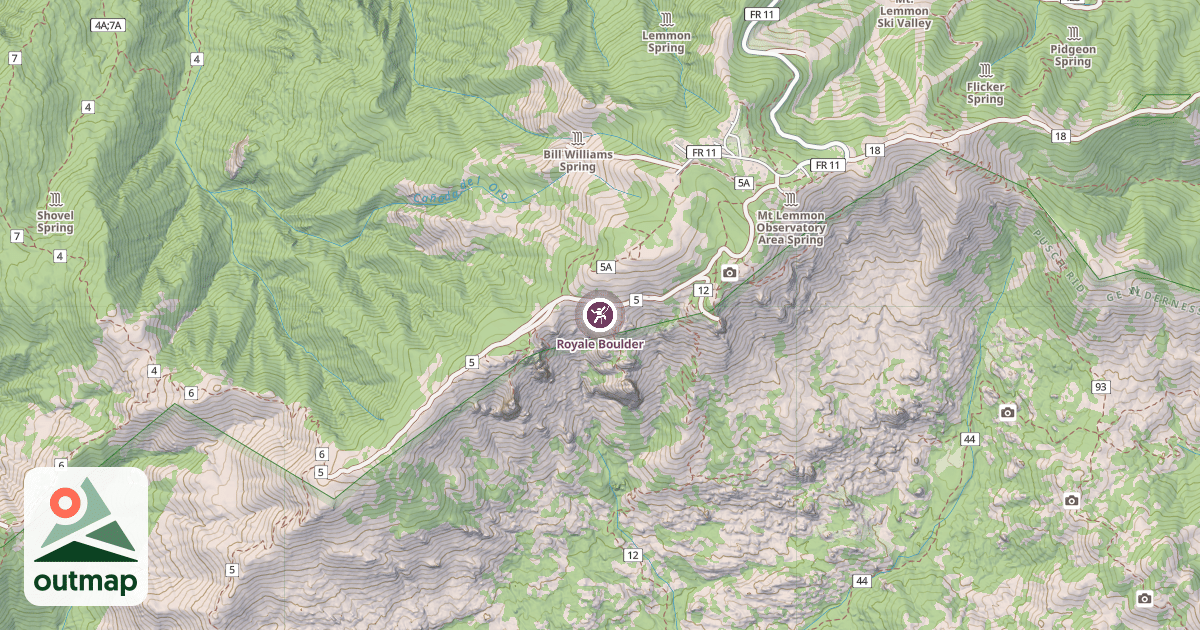 Map of Royale Boulder