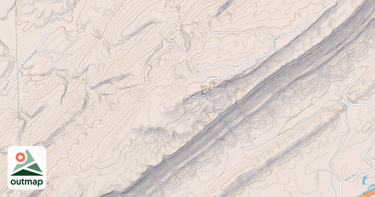 Map of Wilma