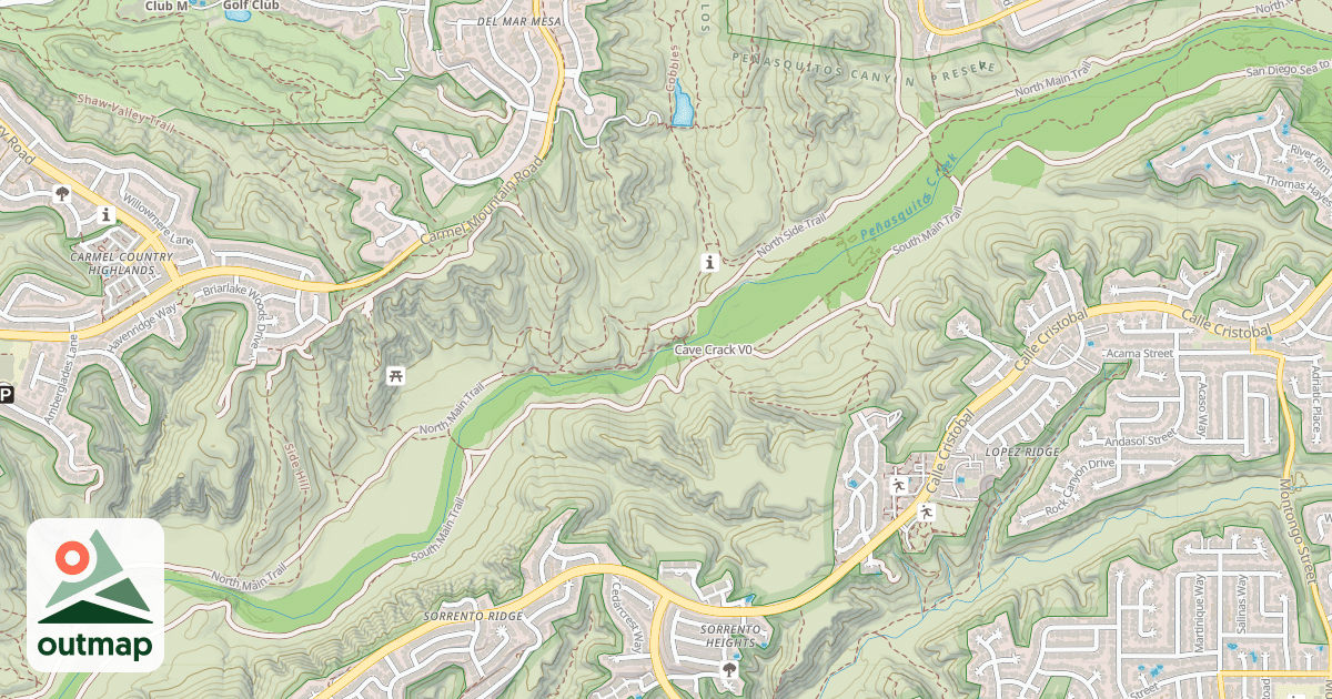 Map of Cave Crack