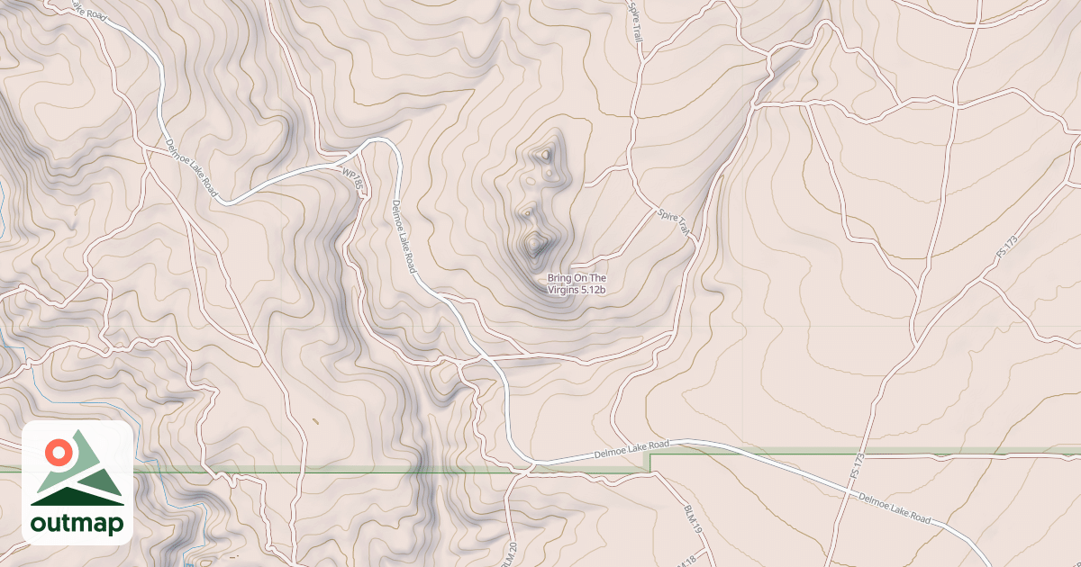 Map of Bring On The Virgins