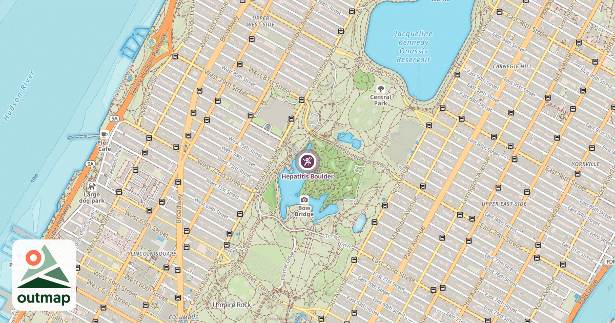 Map of Hepatitis Boulder
