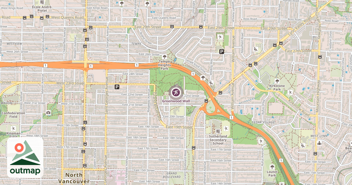Map of Greenwood Wall