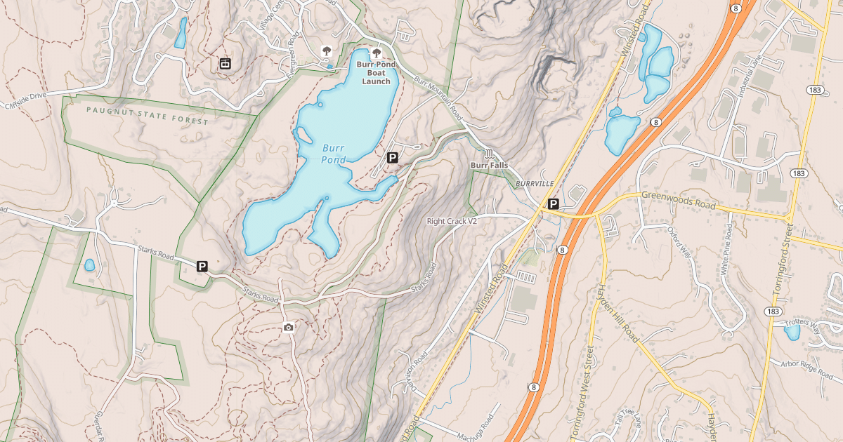 Map preview of Right Crack