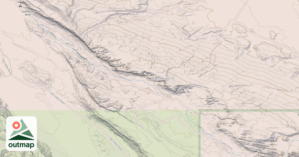 Map of Original Route