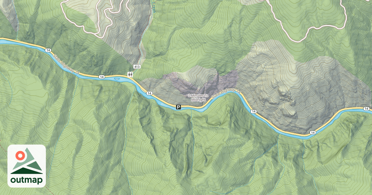 Map of 2 Minutes To Midnight