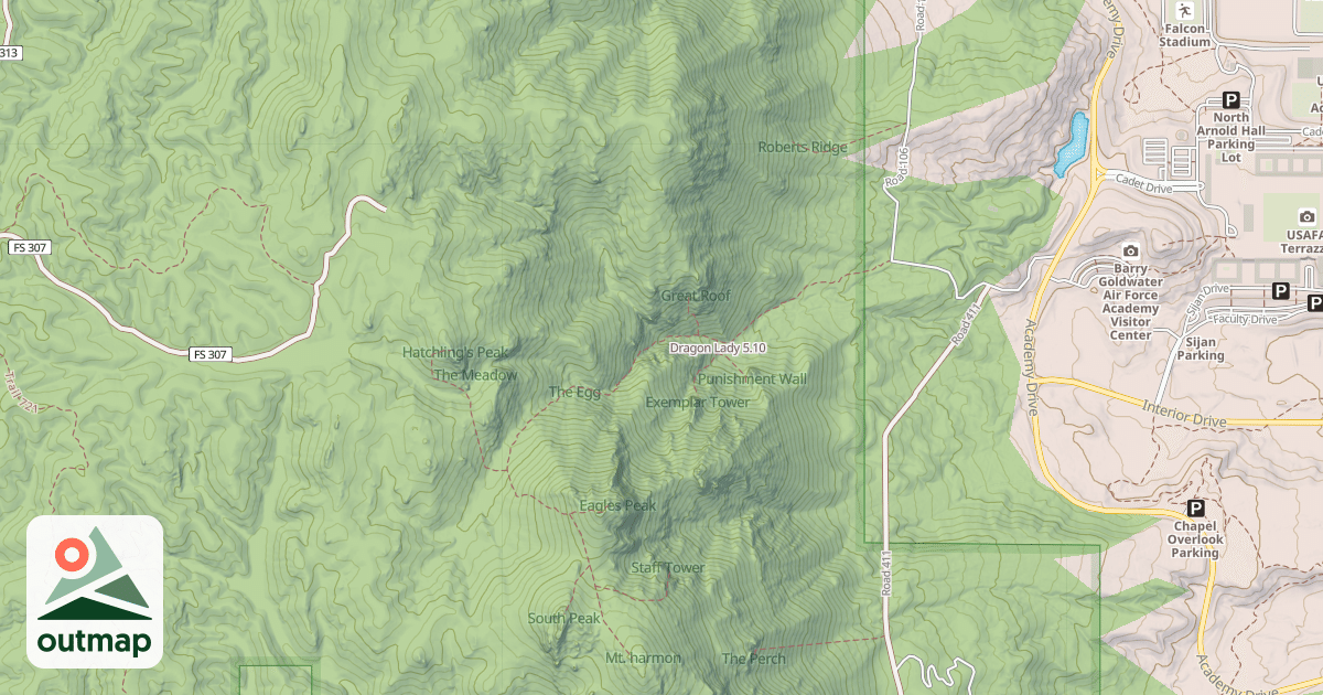 Map of Dragon Lady