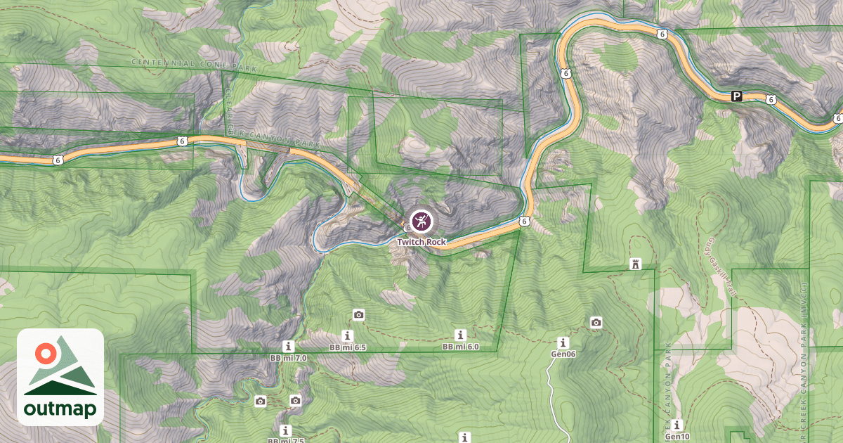 Map of Twitch Rock