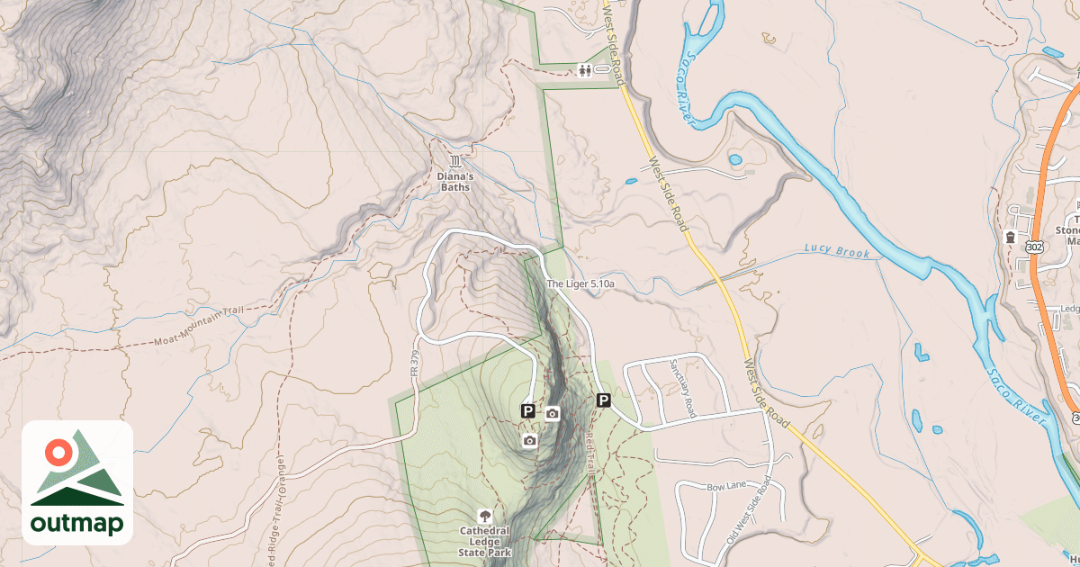 Map of The Liger