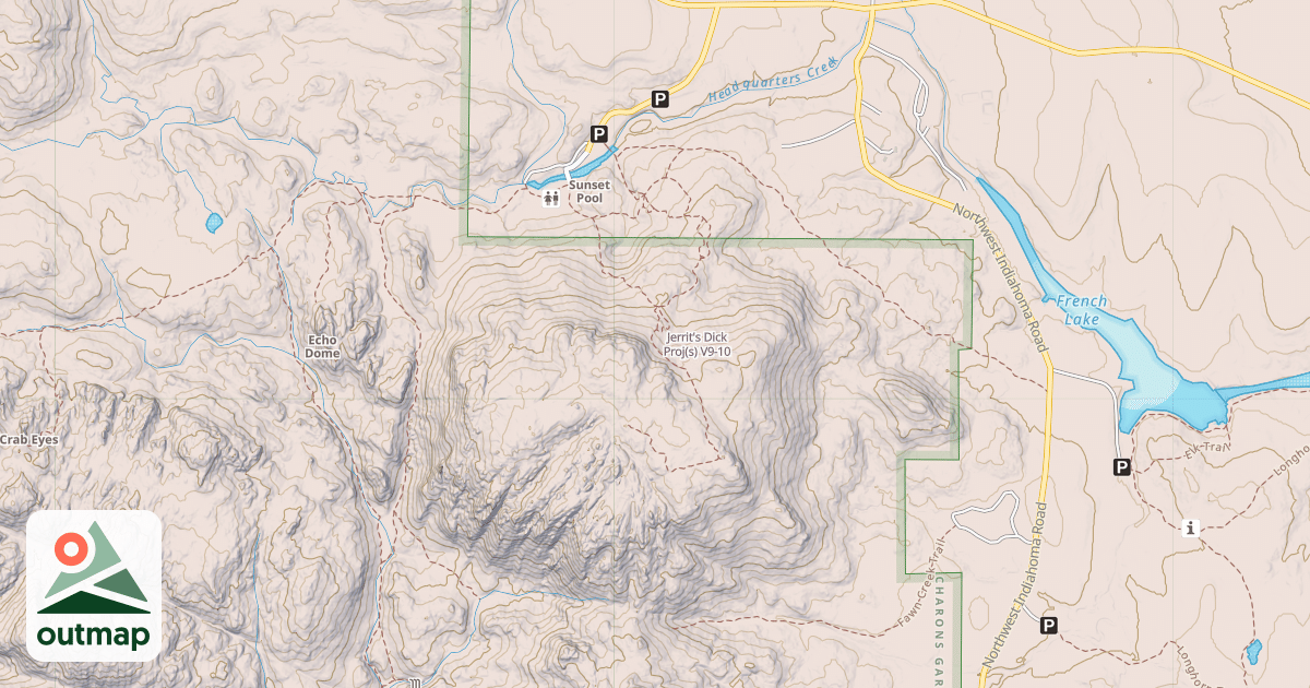 Map of Jerrit's Dick Proj(s)