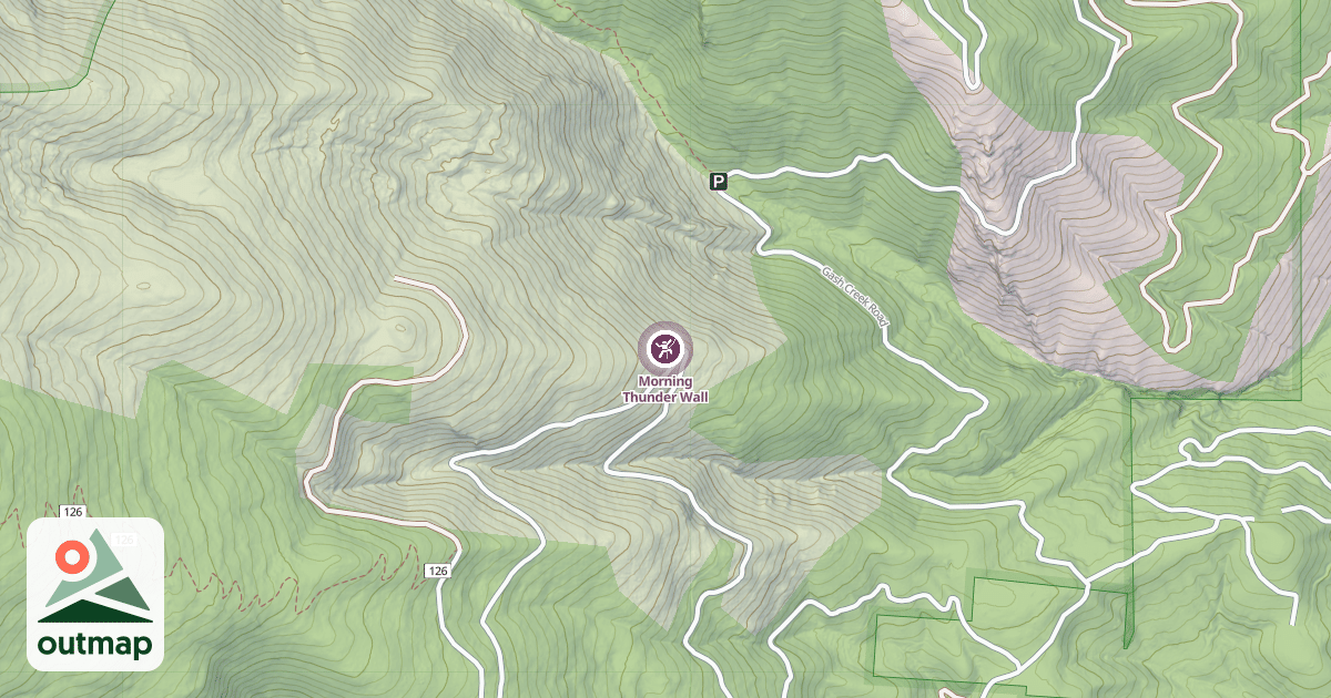 Map of Morning Thunder Wall