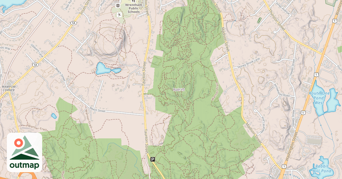 Map of Rush