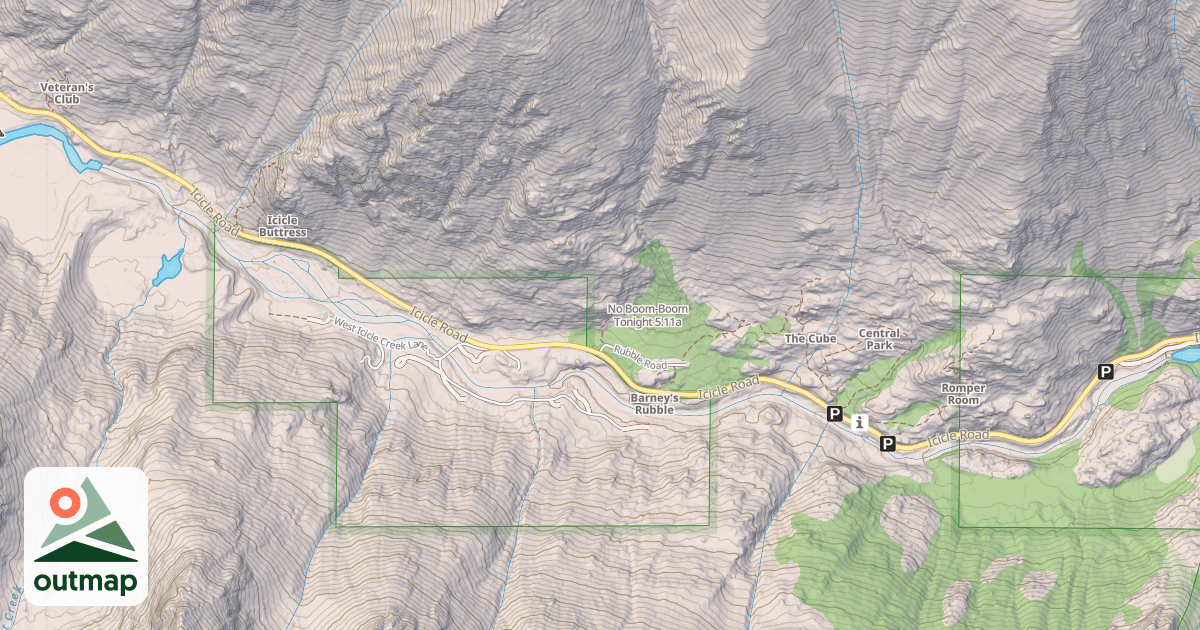 Map of No Boom-Boom Tonight