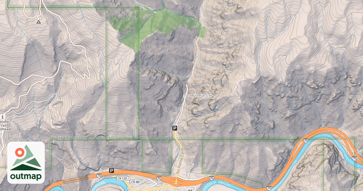 Map of Tuo Much Fun