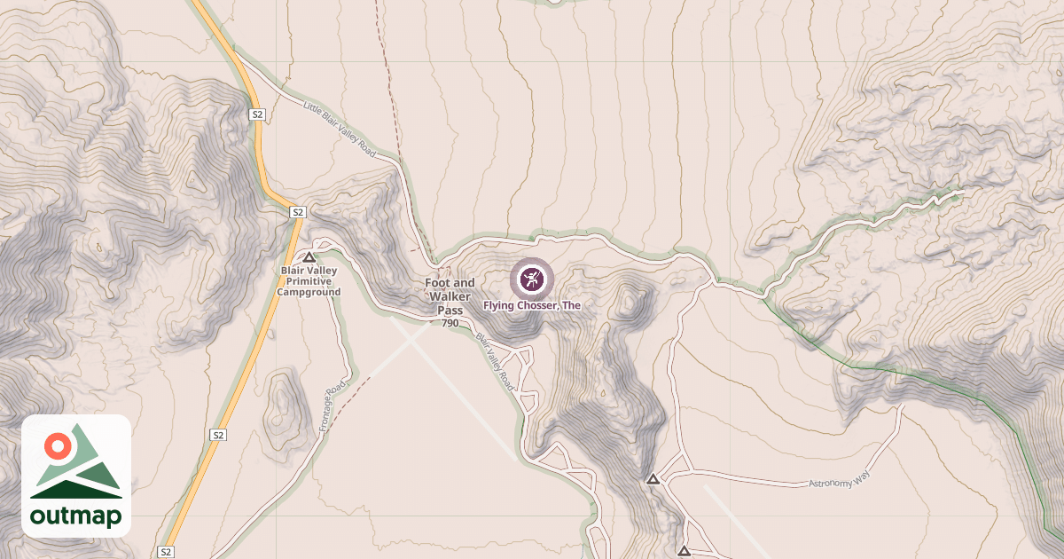 Map of Flying Chosser, The