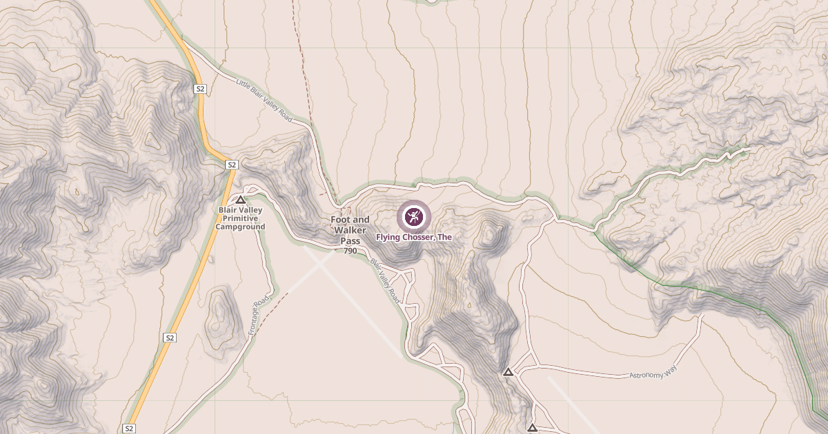 Map preview of Flying Chosser, The