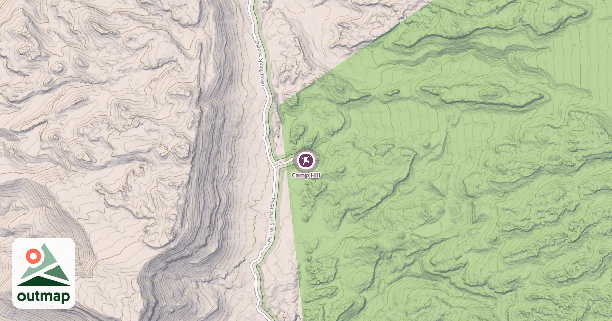 Map of Camp Hill