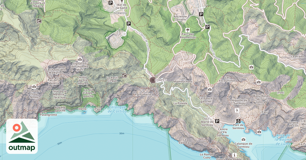 Map of COMPET'