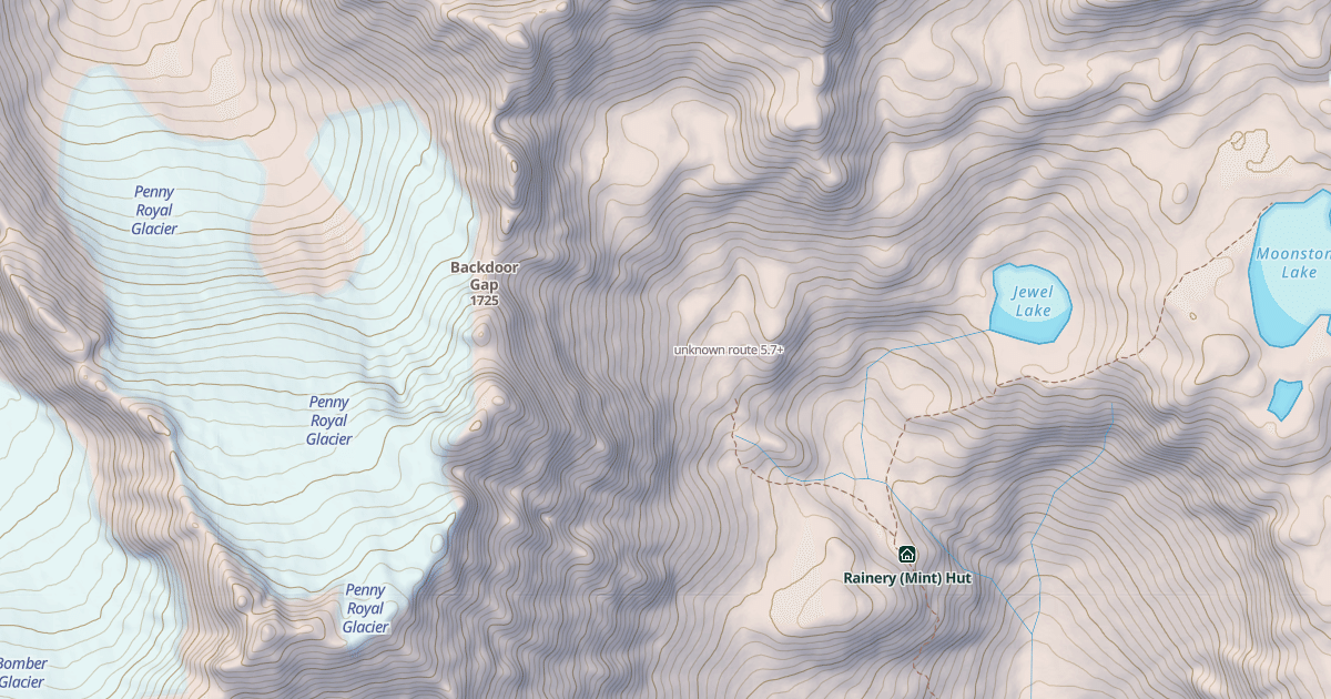 Map preview of unknown route
