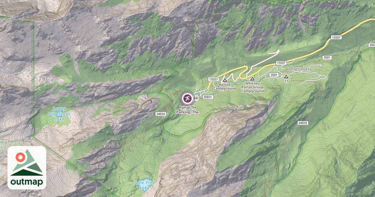 Map of Portal TH Parking, The