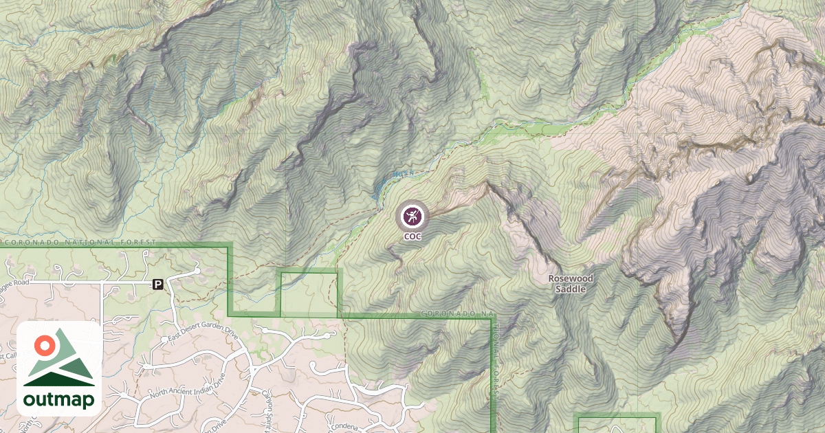 Map of COC