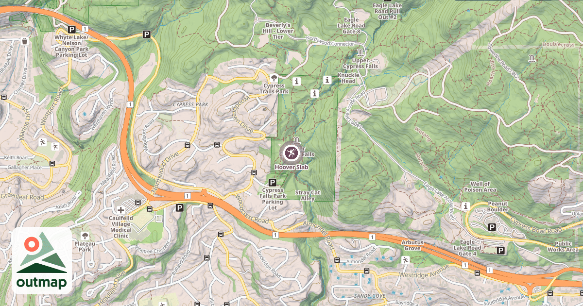 Map of Hoover Slab