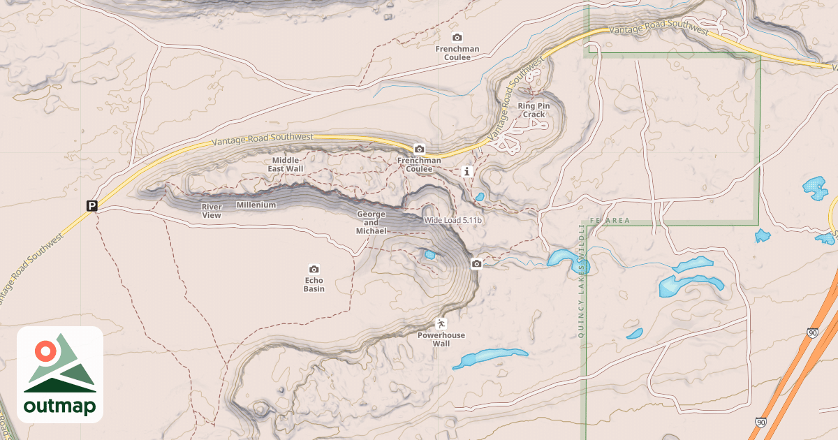 Map of Wide Load