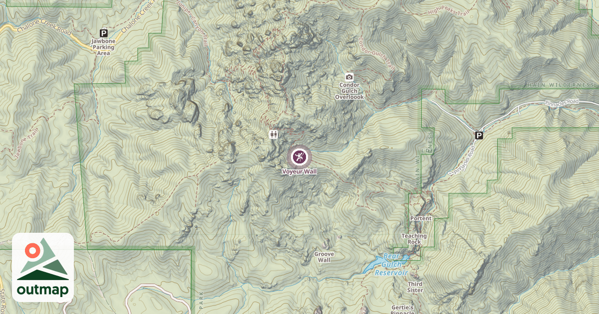 Map of Voyeur Wall