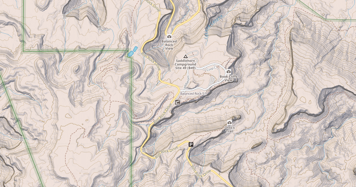 Map preview of Balanced Rock