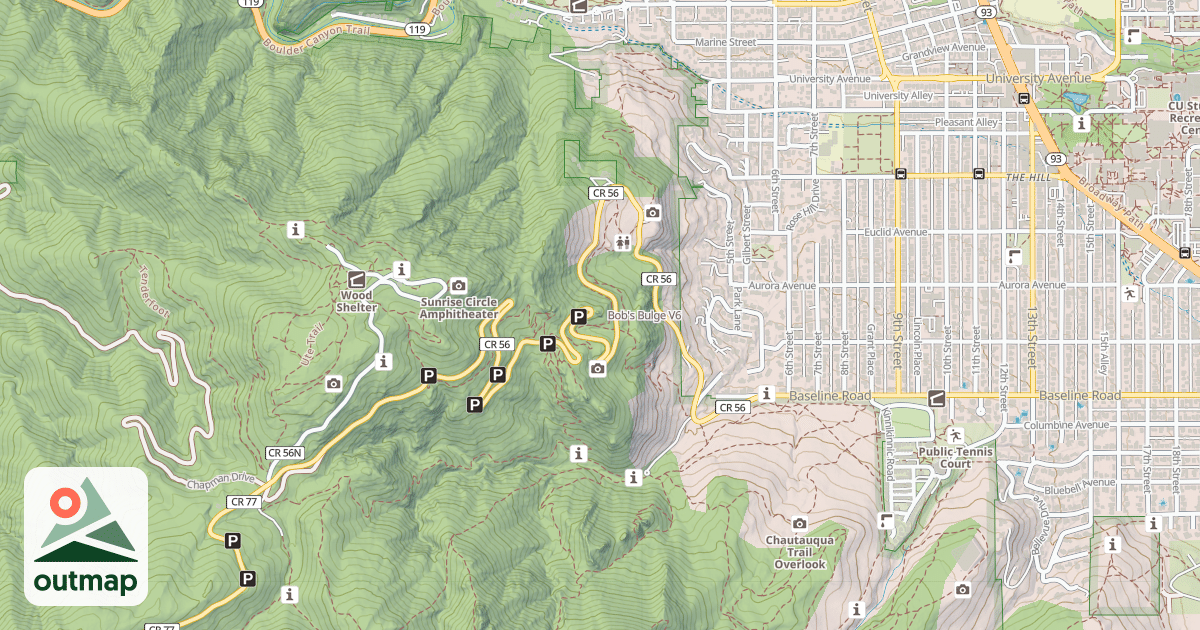 Map of Bob's Bulge