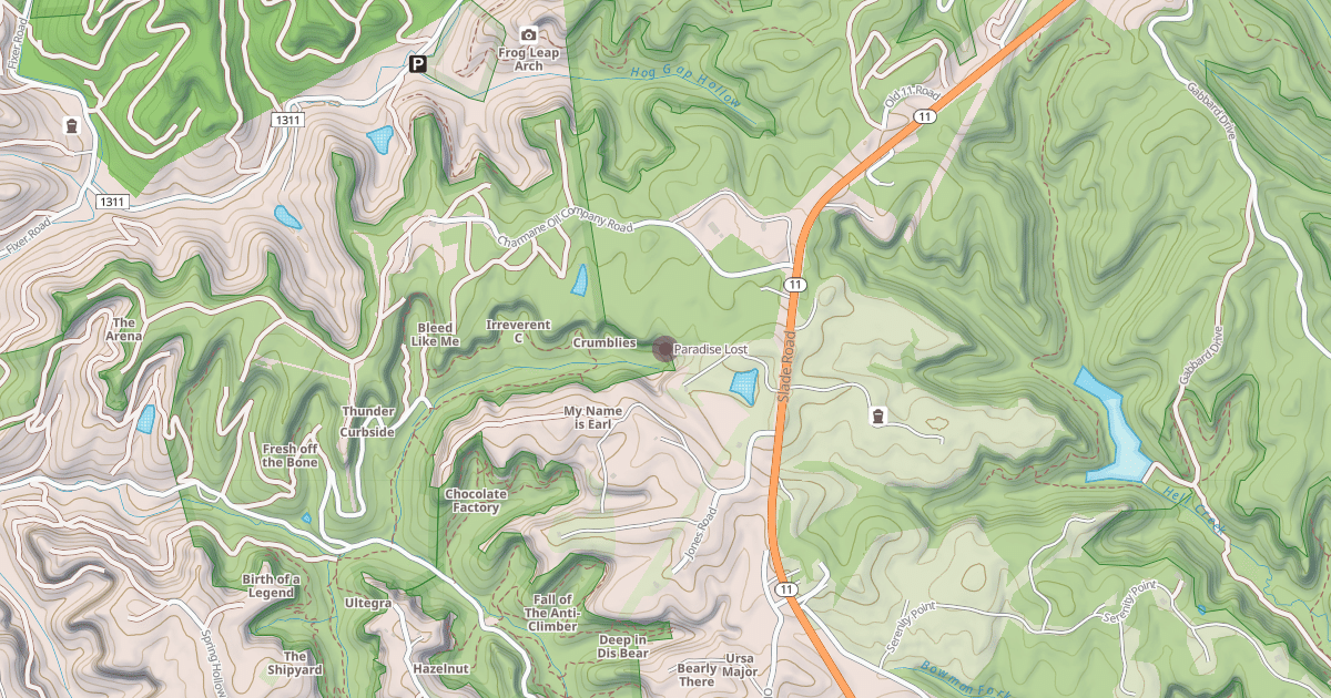 Map preview of Paradise Lost