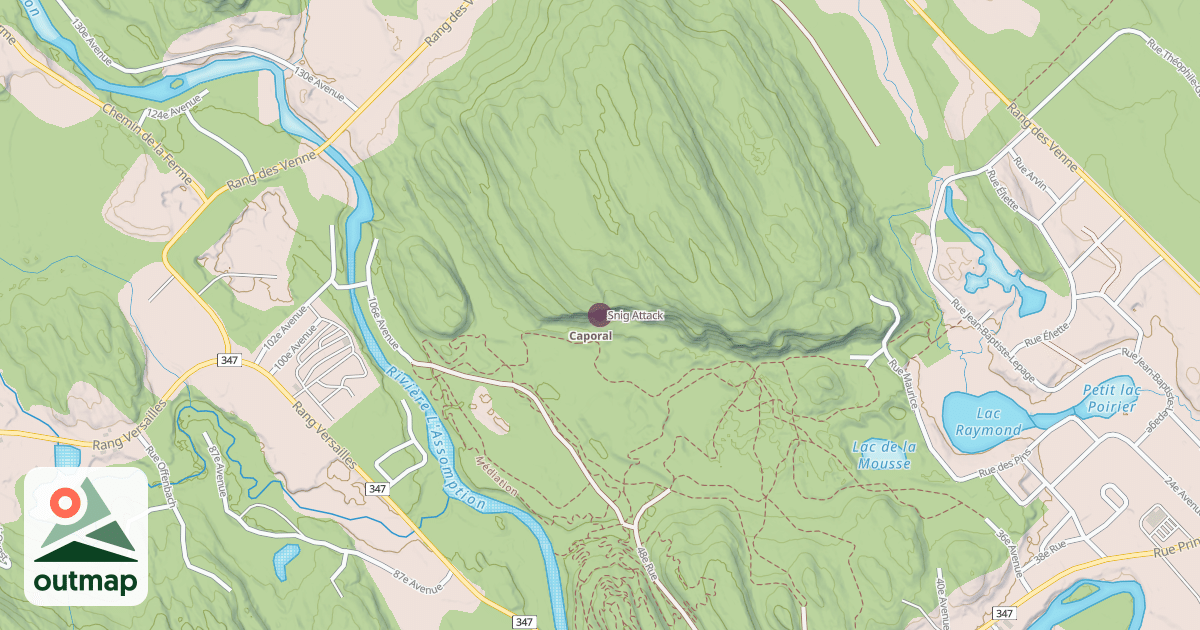 Map of Snig Attack