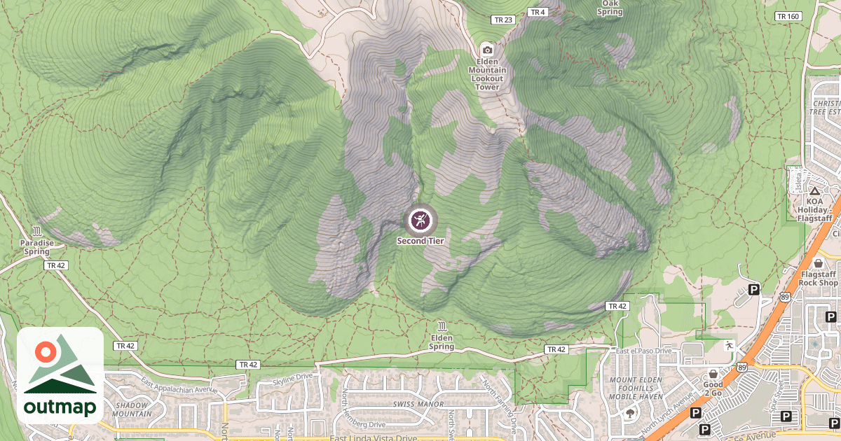 Map of Second Tier