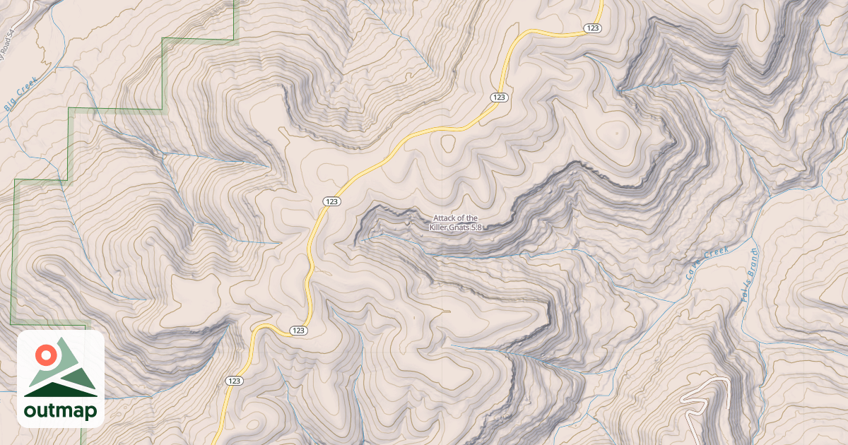 Map of Attack of the Killer Gnats