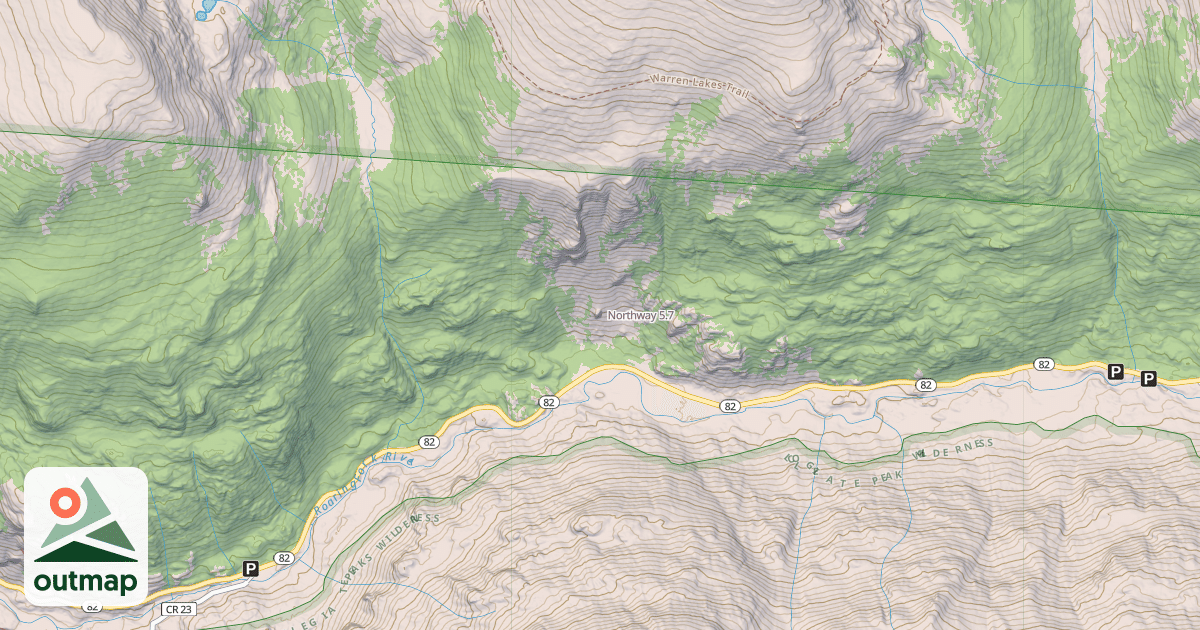 Map of Northway
